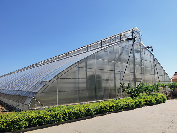 Double insulation tunnel greenhouse